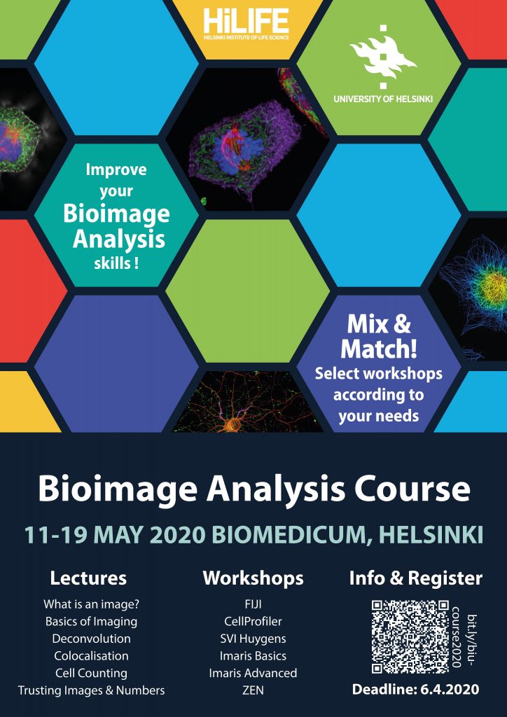 BioImage Analysis Course poster