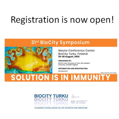 31st BioCity Symposium regsitration is open!
