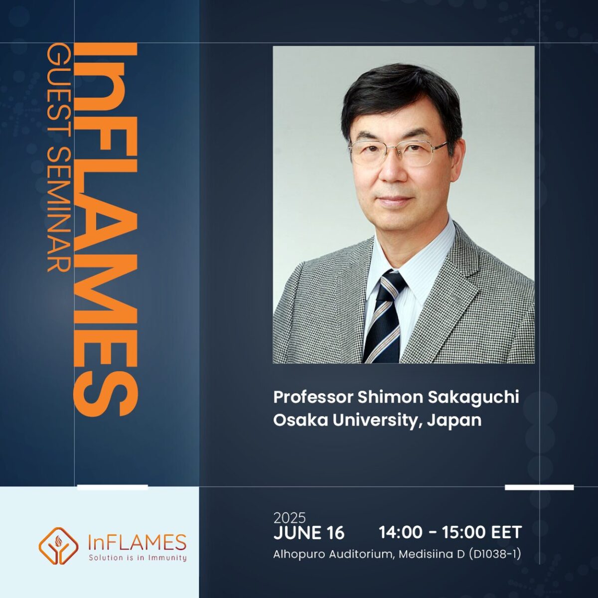 InFLAMES Guest Seminar: Shimon Sakaguchi